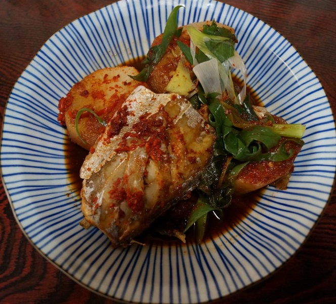 太刀魚の煮つけ／Boiled swordfish