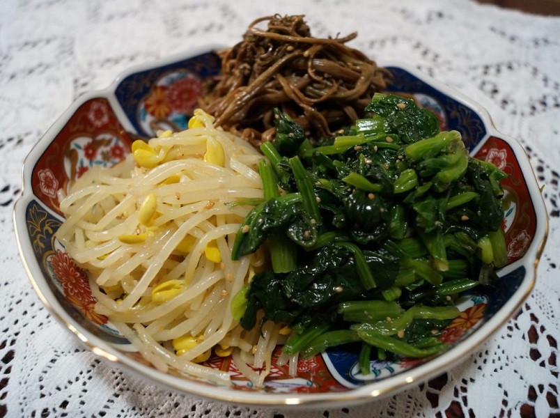 ナムル盛り合わせ／Assorted namul